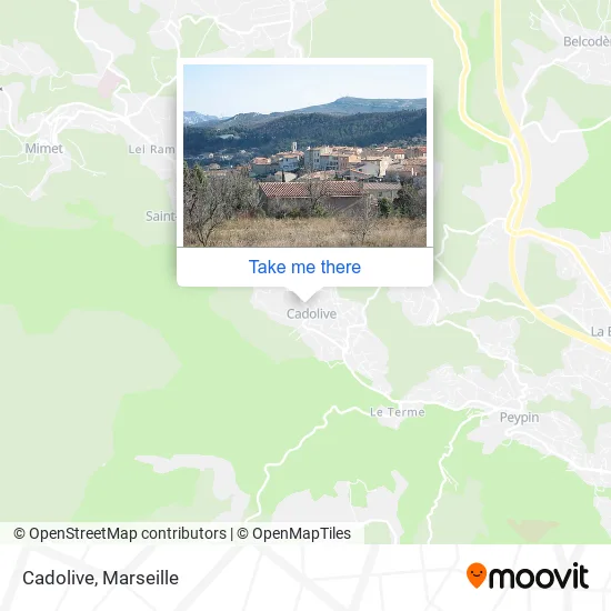 Cadolive map