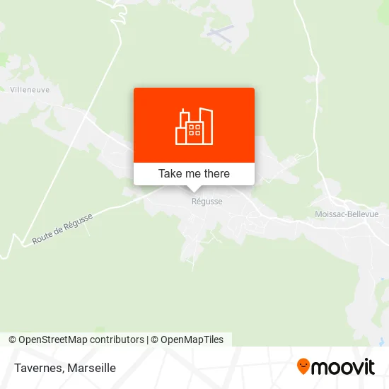 Tavernes map