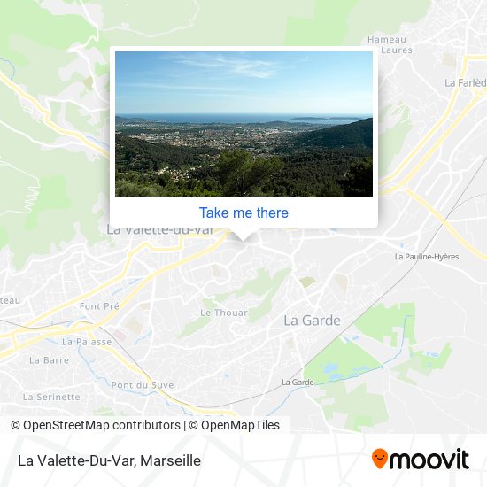 La Valette-Du-Var map