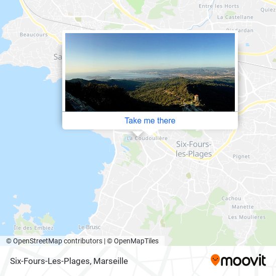 Six-Fours-Les-Plages map