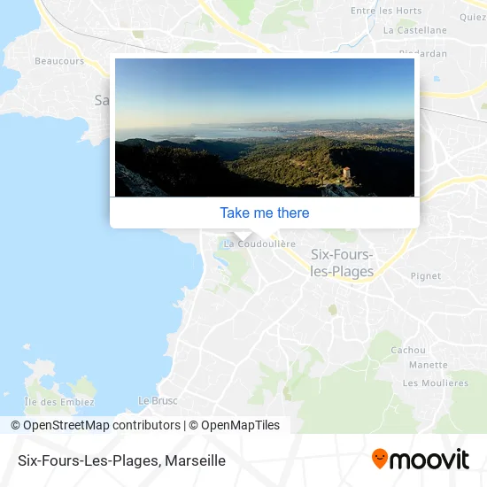 Six-Fours-Les-Plages map
