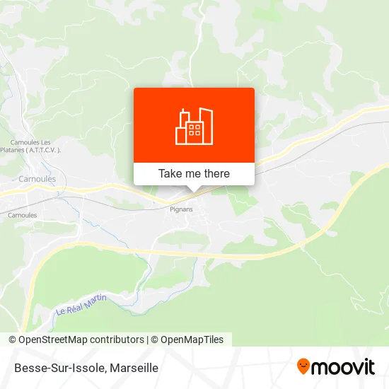 Besse-Sur-Issole map