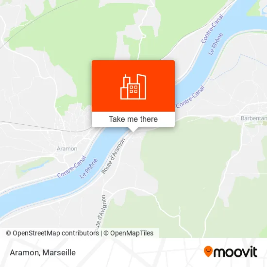 Aramon map