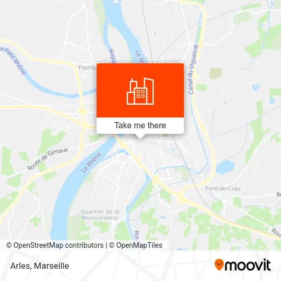 Arles map