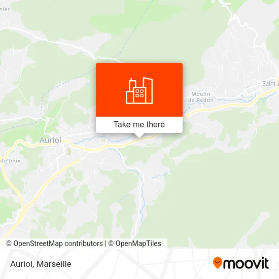 Auriol map