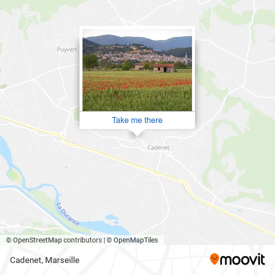 Cadenet map