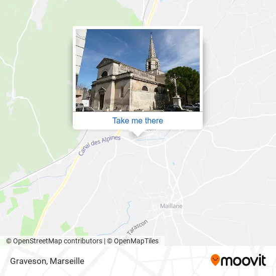 Graveson map
