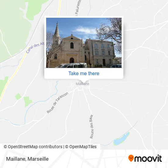 Maillane map