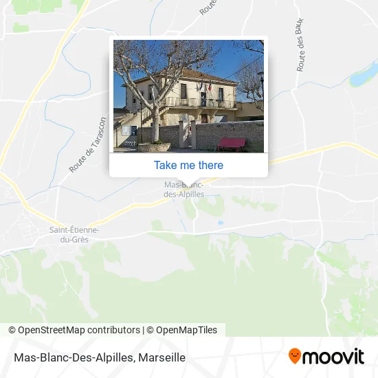 Mas-Blanc-Des-Alpilles map