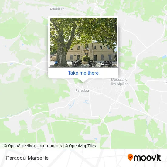 Paradou map