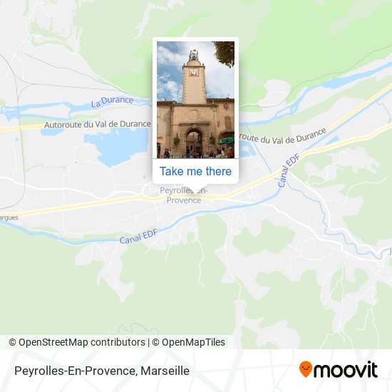 Peyrolles-En-Provence map