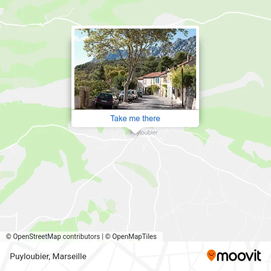 Puyloubier map