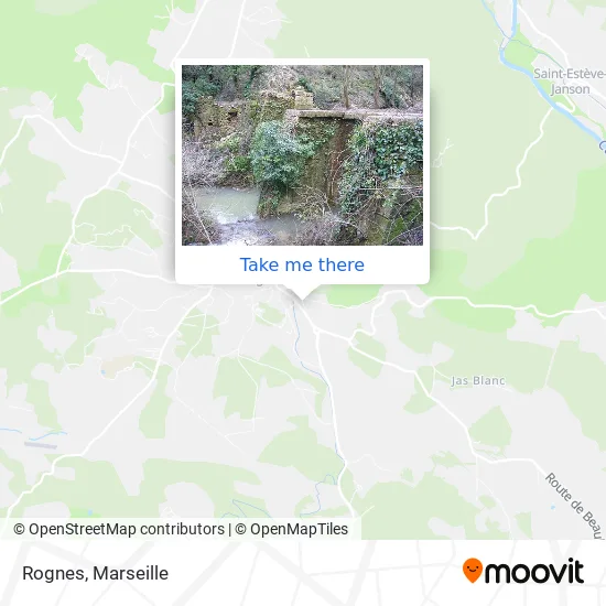 Rognes map