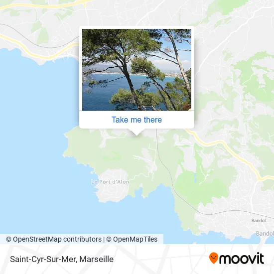 Saint-Cyr-Sur-Mer map