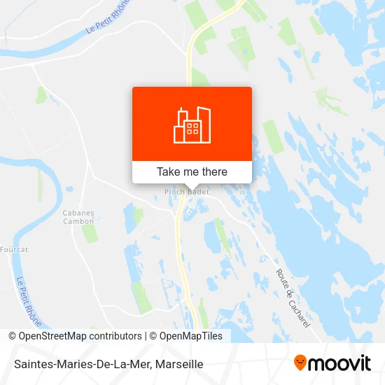 Saintes-Maries-De-La-Mer map