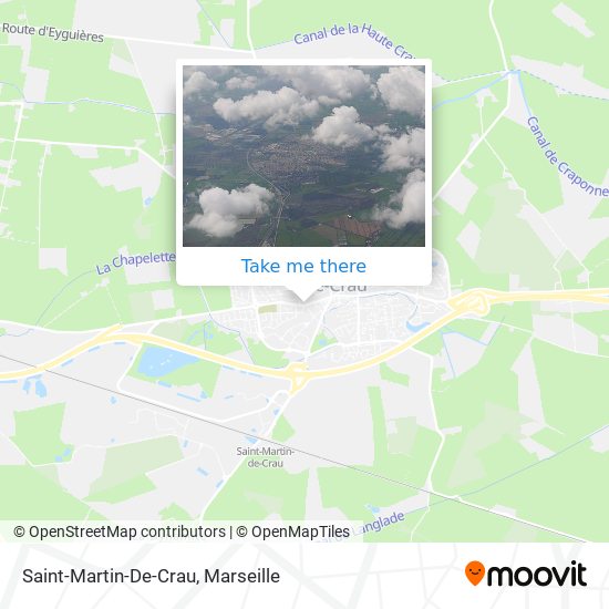 Saint-Martin-De-Crau map