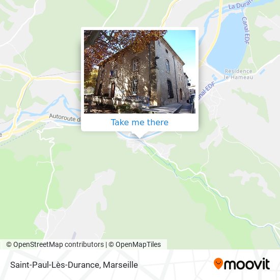 Saint-Paul-Lès-Durance map