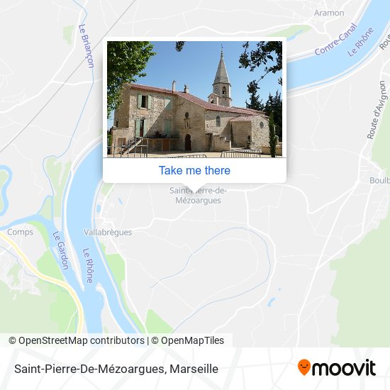 Saint-Pierre-De-Mézoargues map