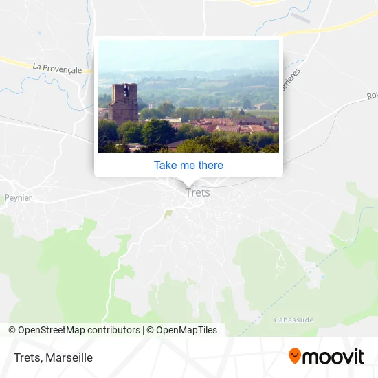 Trets map