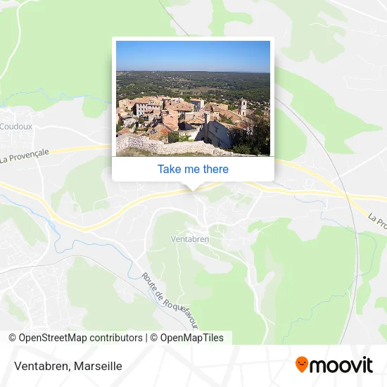 Ventabren map