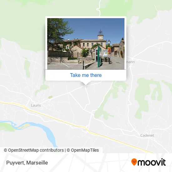 Puyvert map