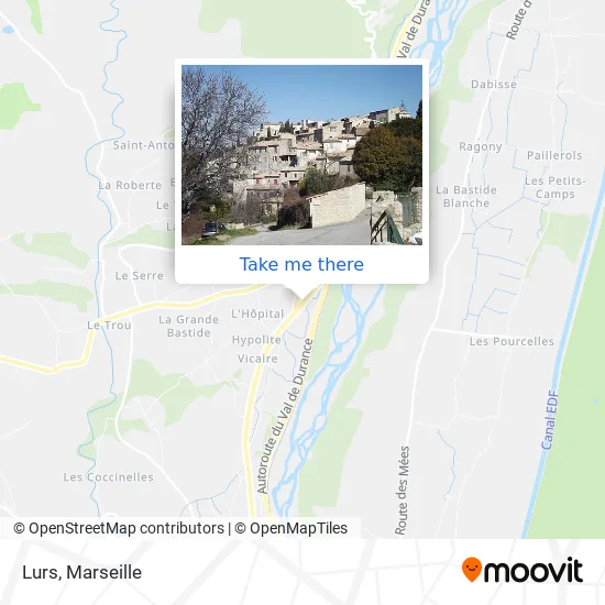 Lurs map