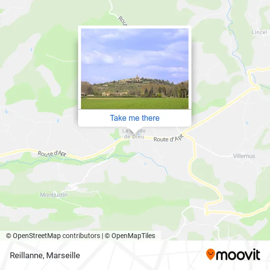 Reillanne map