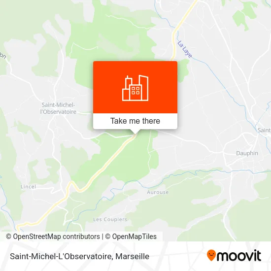 Saint-Michel-L'Observatoire map