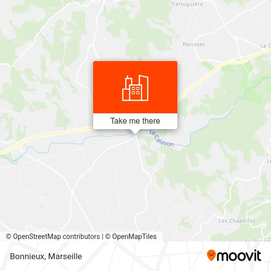 Bonnieux map