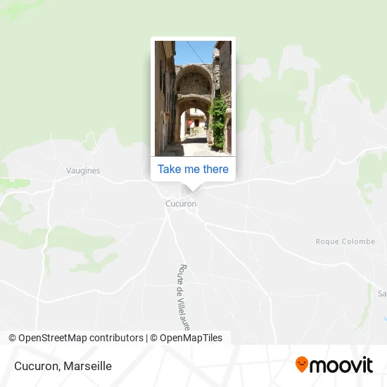 Cucuron map