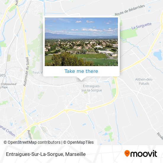 Entraigues-Sur-La-Sorgue map