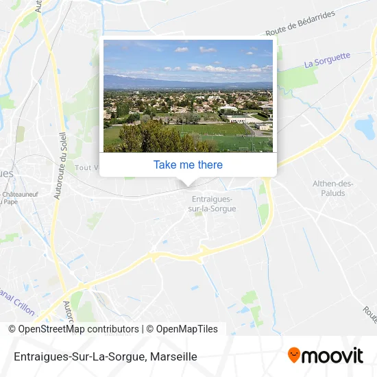 Entraigues-Sur-La-Sorgue map