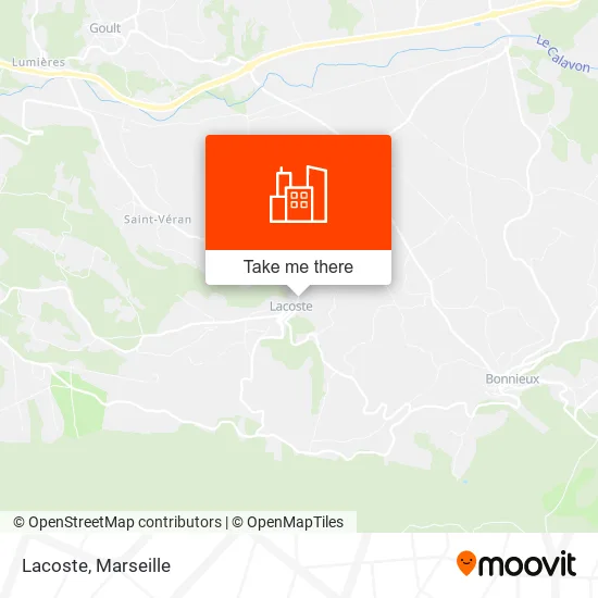 Lacoste map