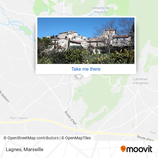 Lagnes map
