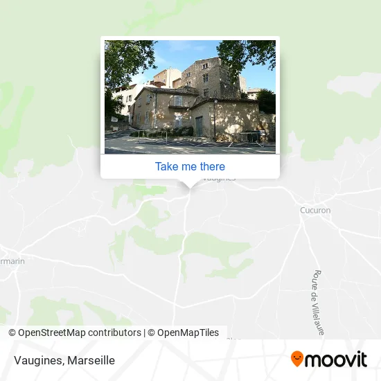 Vaugines map
