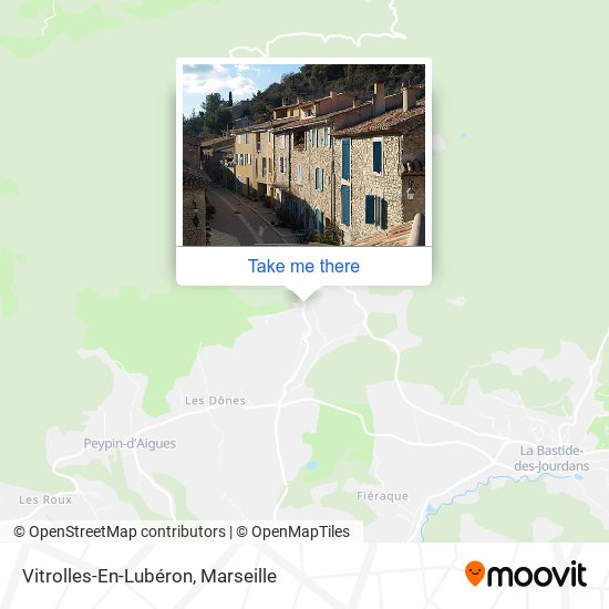Vitrolles-En-Lubéron map