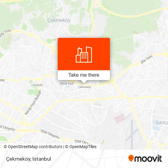 Çekmekoy map