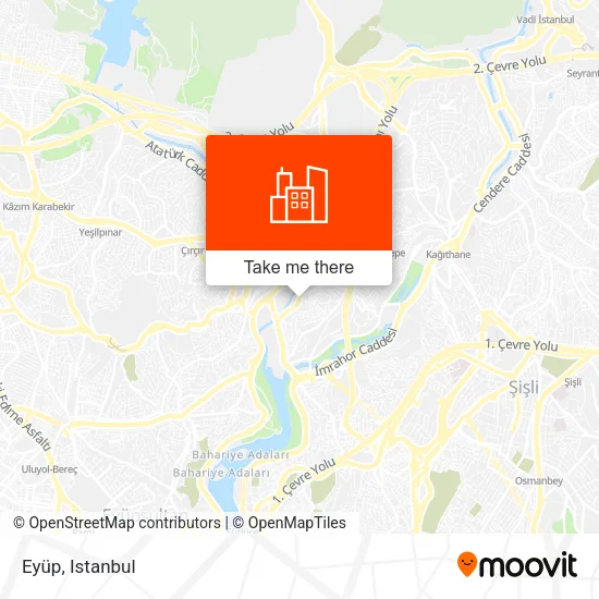 Eyüp map