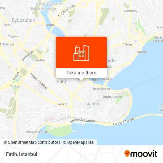 Fatih map