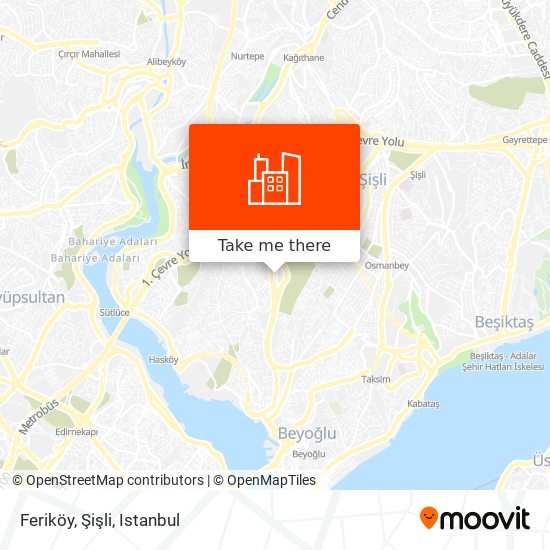 Feriköy, Şişli map