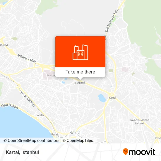 Kartal map