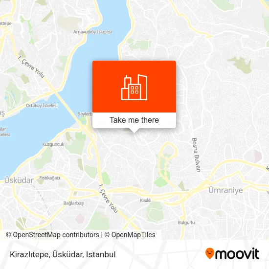 Kirazlıtepe, Üsküdar map