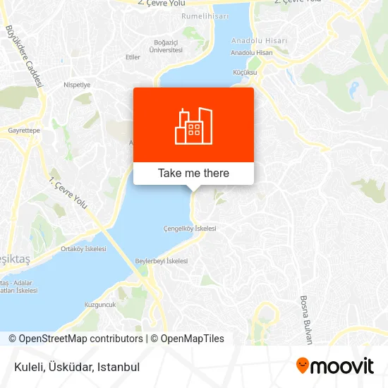 Kuleli, Üsküdar map