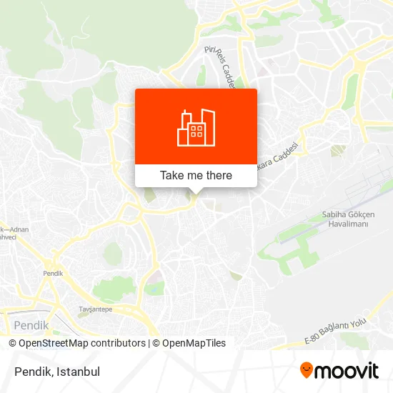 Pendik map