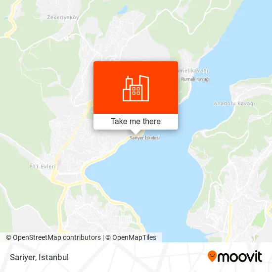 Sariyer map