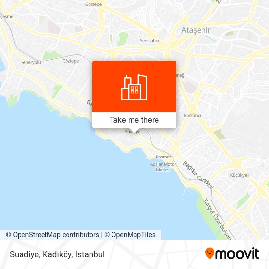 Suadiye, Kadıköy map