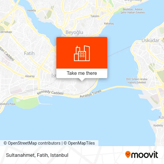 Sultanahmet, Fatih map
