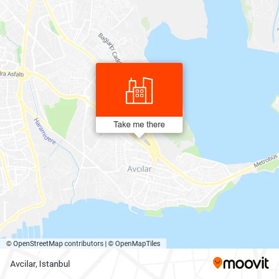 Avcilar map