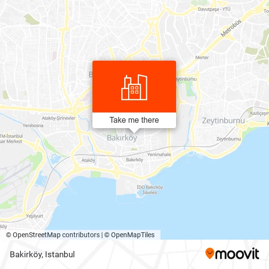 Bakirköy map