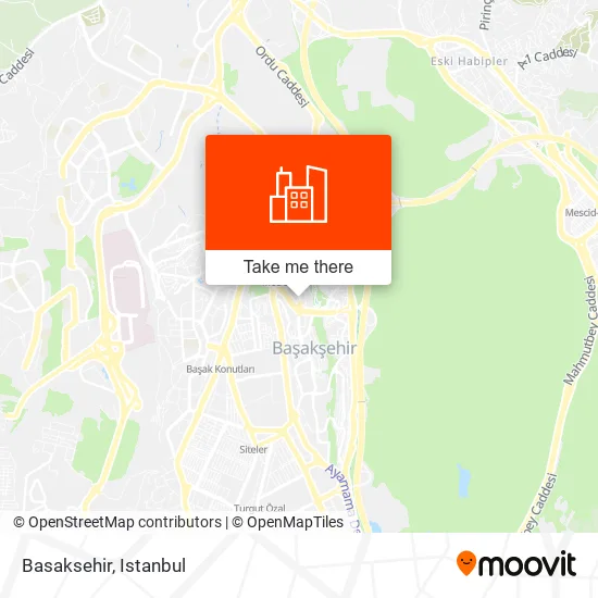 Basaksehir map